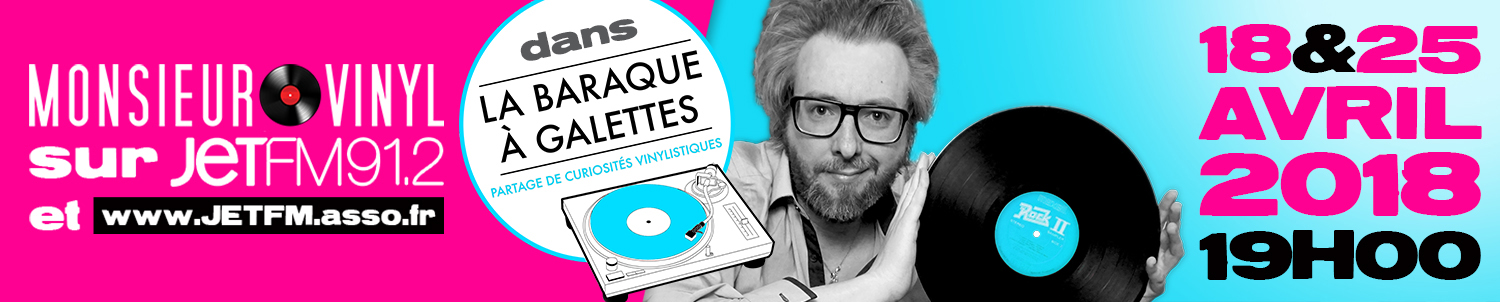 Monsieur Vinyl, l'interview sur JET FM !