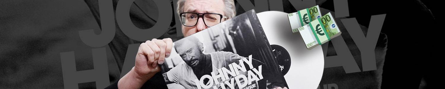 Le vinyle blanc de Johnny Hallyday épuisé ?