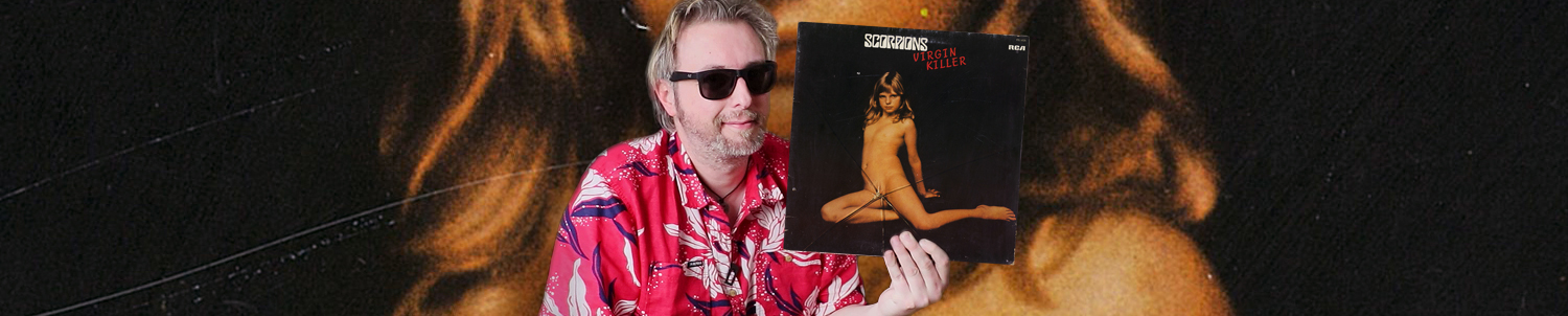 Cover Choc, Scorpions "Virgin Killer" (Monsieur Vinyl)