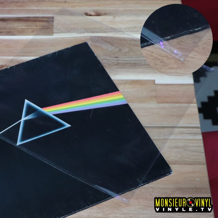 BIG FUDGE Pochettes pour Disques Vinyles - 18cm x 50 Pièces - Pochette Intérieure Antistatique